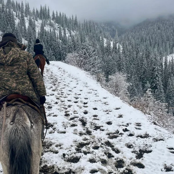 Kazakhstan Winter Adventure: Frozen Lakes, Horseback Riding & Hot Springs photo 10