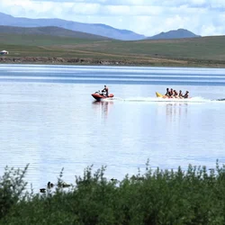 Go boating or kayaking while taking in the stunning scenery