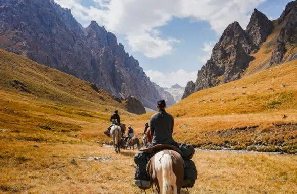 Gallop through the vast mountains of Kyrgyzstan