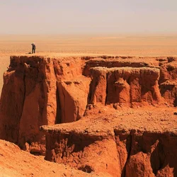 Discover the historic Flaming Cliffs