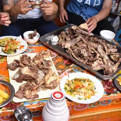 Learn how to make Mongolian BBQ with nomadic families