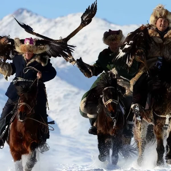 Kazakhstan Winter Adventure: Frozen Lakes, Horseback Riding & Hot Springs photo 1