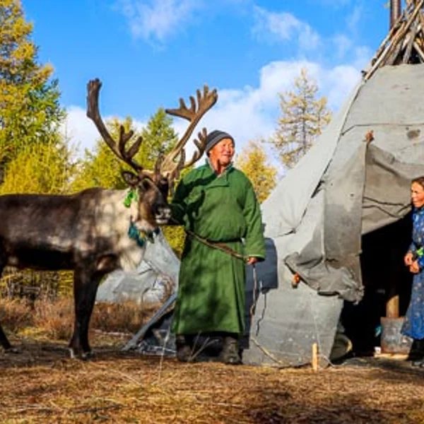 Visit the Tsaatan Reindeer Herders in Northern Mongolia - Horseback Riding, Lake Khuvsgul & Reindeer families photo 13
