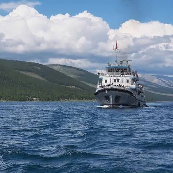 Image for Hop aboard the Sukhbaatar boat and enjoy a different view of the beautiful Lake Khövsgöl