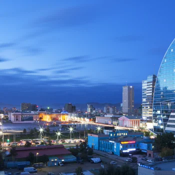 Image for Get your first glimpse of Ulaanbaatar as you arrive in Mongolia’s vibrant capital