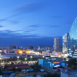 Get your first glimpse of Ulaanbaatar as you arrive in Mongolia’s vibrant capital